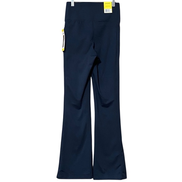 Jockey Studio Flare Pant S Neo Navy Pull-On Comfort Side Pocket Straight Leg NWT - Picture 5 of 12